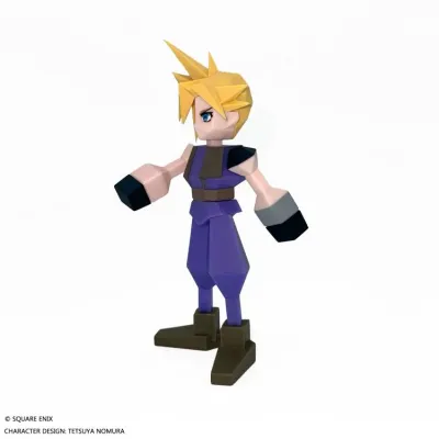 Final Fantasy VII Cloud Strife Polygon Soft Vinyl Figure