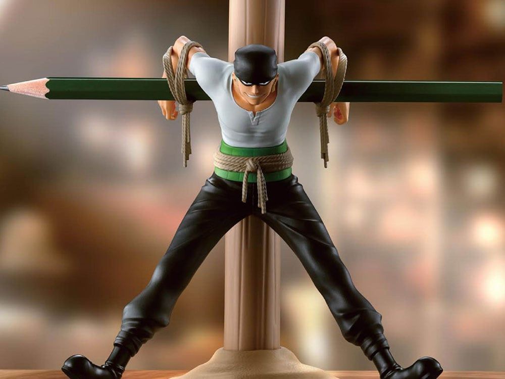 One Piece FigLife! Pirate Hunter Zoro Figure