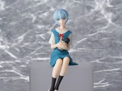 Rebuild of Evangelion Rei Ayanami Premium Perching Figure