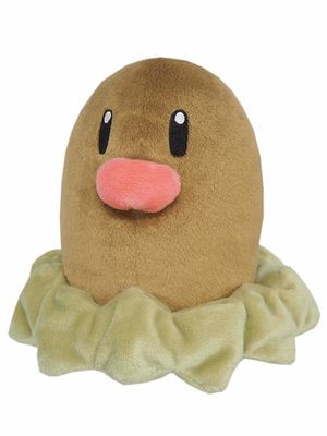 Sanei Pokemon All Star Collection PP36 Diglett Plush