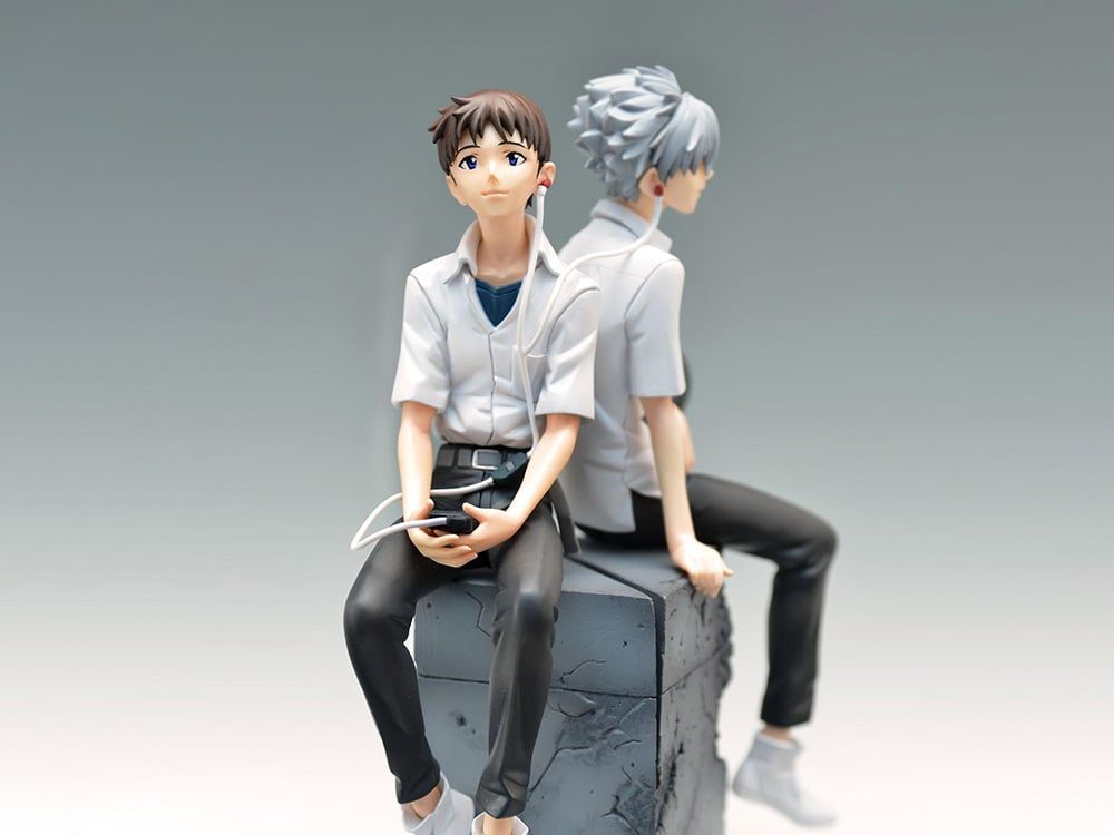 Rebuild of Evangelion Vignetteum Shinji and Kaworu (Shinji Ver.) Figure