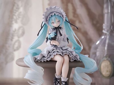 Vocaloid Hatsune Miku Vintage Doll Style Noodle Stopper Figure Vocaloid Hatsune Miku Vintage Doll Style Noodle Stopper Figure
