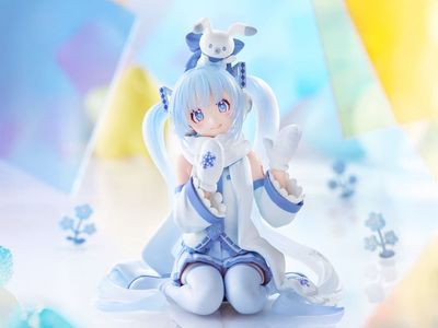 Vocaloid Snow Miku Sky Town 10th Ver. Noodle Stopper Figure Vocaloid Snow Miku Sky Town 10th Ver. Noodle Stopper Figure