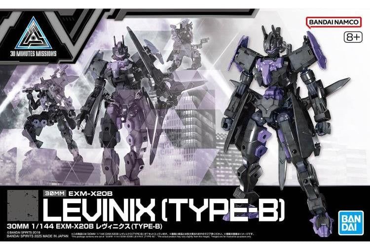 30 Minutes Missions EXM-X20B Levinix (Type-B Ver.) 1/144 Scale Model Kit