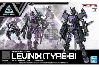 30 Minutes Missions EXM-X20B Levinix (Type-B Ver.) 1/144 Scale Model Kit 30 Minutes Missions EXM-X20B Levinix (Type-B Ver.) 1/144 Scale Model Kit