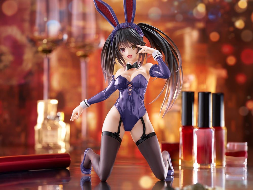Date A Live V Desktop Cute Kurumi Tokisaki (Bunny Ver.) Figure (Renewal Edition)