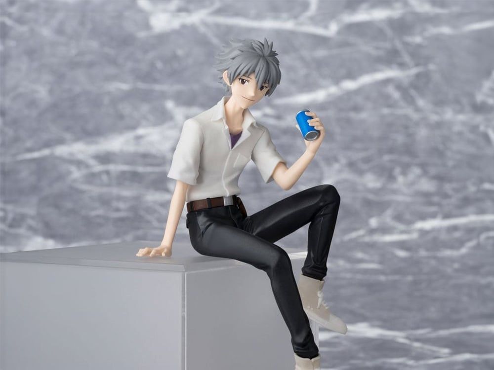 Rebuild of Evangelion Kaworu Nagisa Premium Perching Figure