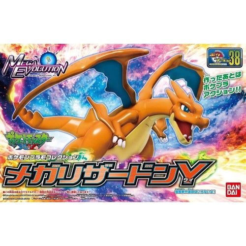 Pokemon Select Series 38 Mega Charizard Y Model Kit