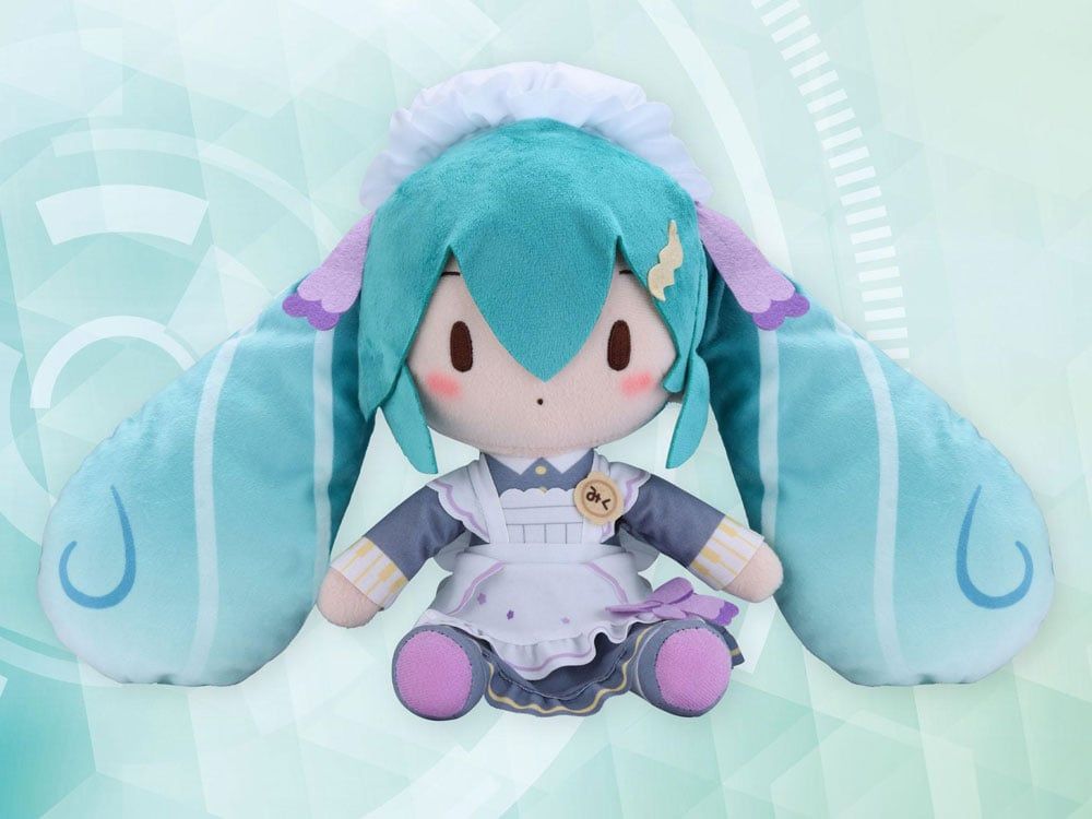 Vocaloid Fuwa Petit Hatsune Miku Classical Maid Medium Plush