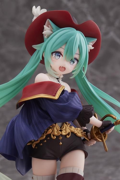Vocaloid Hatsune Miku (Puss in Boots Ver.) Wonderland Figure