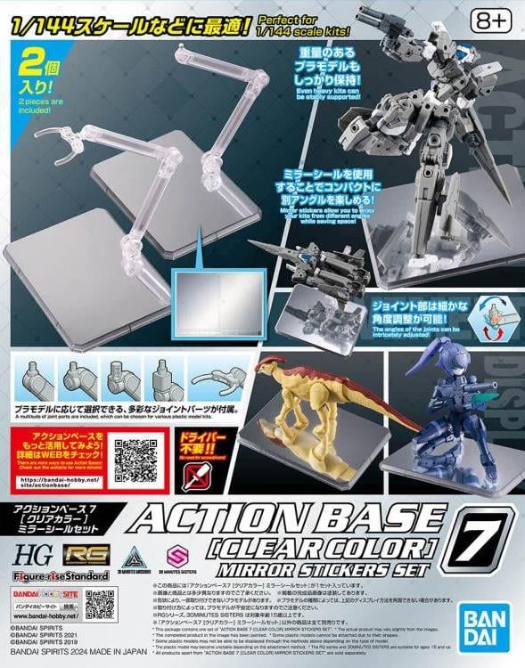 1/144 Clear Action Base 7 (Mirror Seal Set)