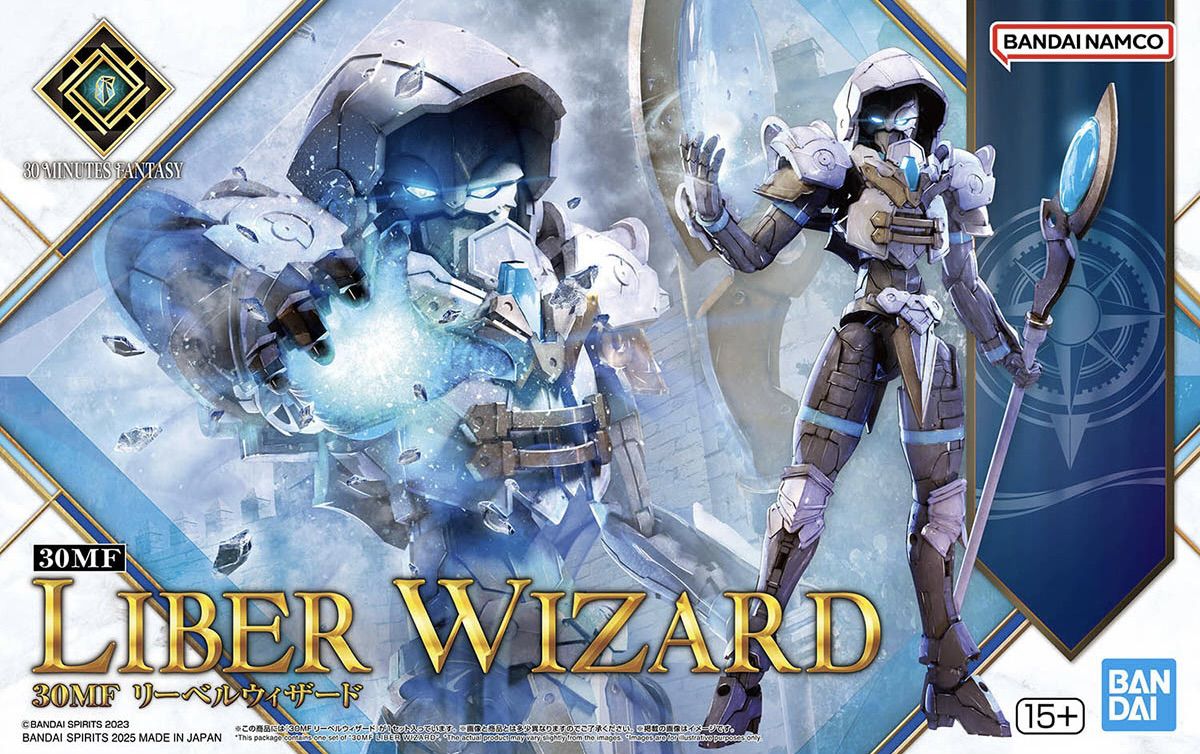 30 Minutes Fantasy Liber Wizard Model Kit