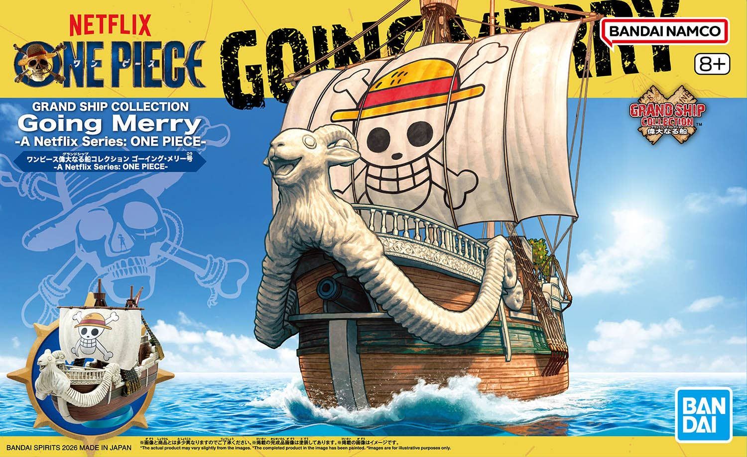 One Piece (Netflix) Grand Ship Collection Going Merry Model Kit