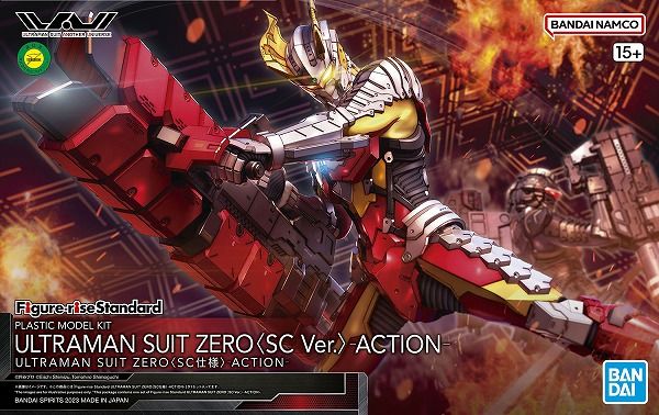 Ultraman Zero Figure-rise Standard Ultraman Zero Suit (SC Specification Action Ver.) Model Kit Ultraman Zero Figure-rise Standard Ultraman Zero Suit (SC Specification Action Ver.) Model Kit