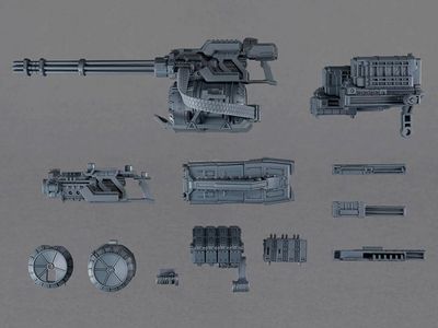 Armored Core VI: Fires of Rubicon 30 Minutes Missions Weapon Set 04 Accessory Set
