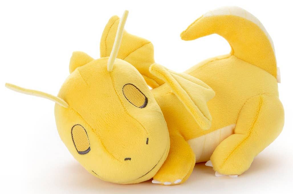 TAKARATOMY ARTS Pokémon Sleeping Peacefully Plush Doll Dragonite 21cm