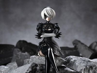 NieR: Automata Ver1.1a 2B Premium Perching Figure