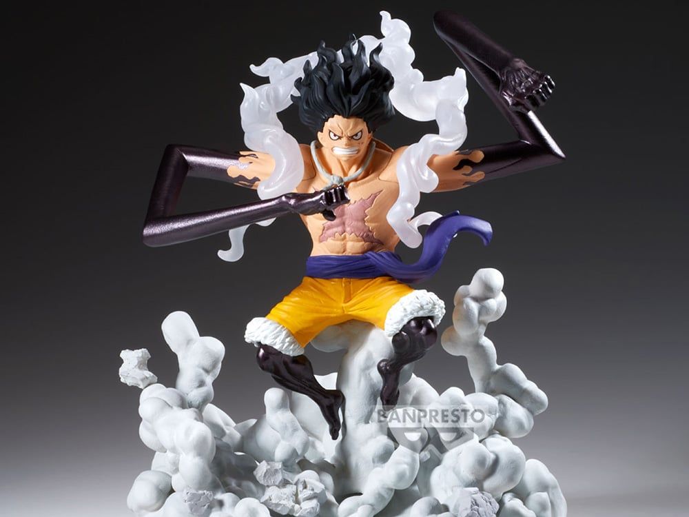 One Piece Senkozekkei Monkey D. Luffy (Gear 4) Figure One Piece Senkozekkei Monkey D. Luffy (Gear 4) Figure