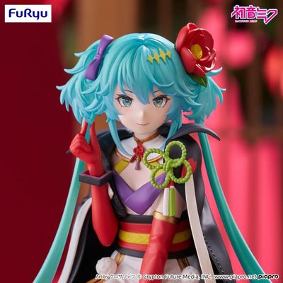 Vocaloid Hatsune Miku (Flower Fairy Camellia) Noodle Stopper Figure