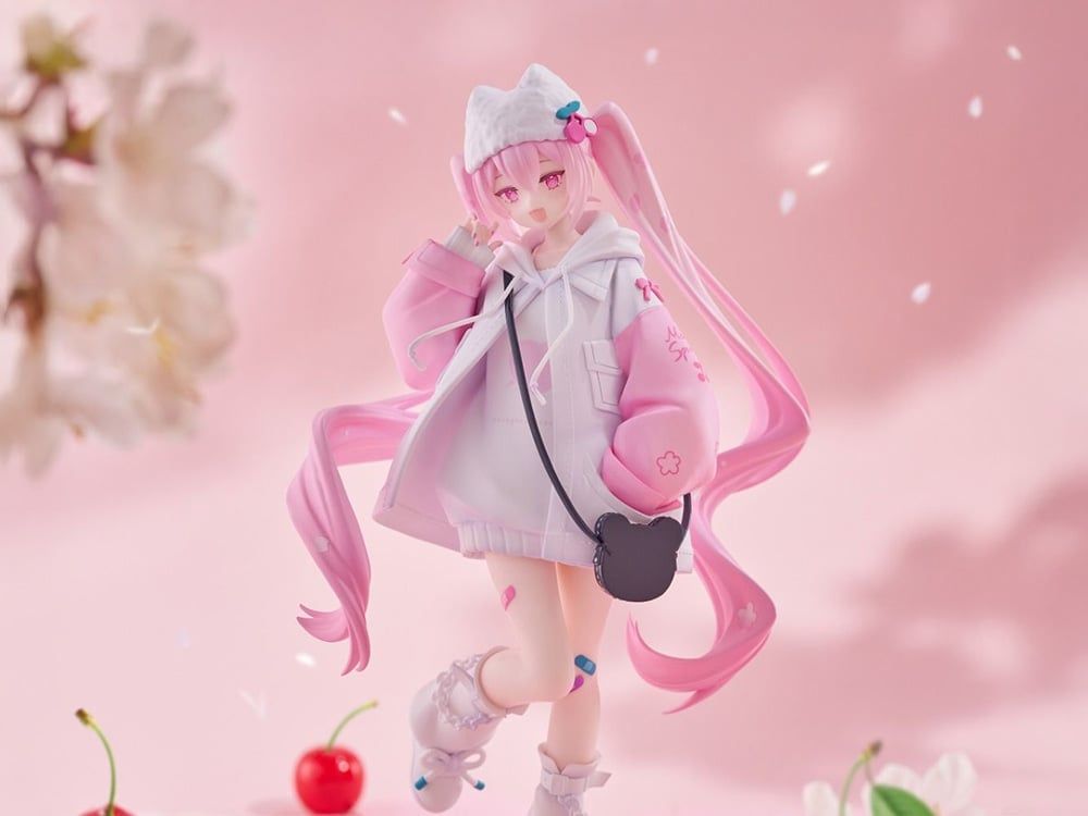 Vocaloid Tenitol Petit Sakura Miku (Cool Style) Figure Vocaloid Tenitol Petit Sakura Miku (Cool Style) Figure