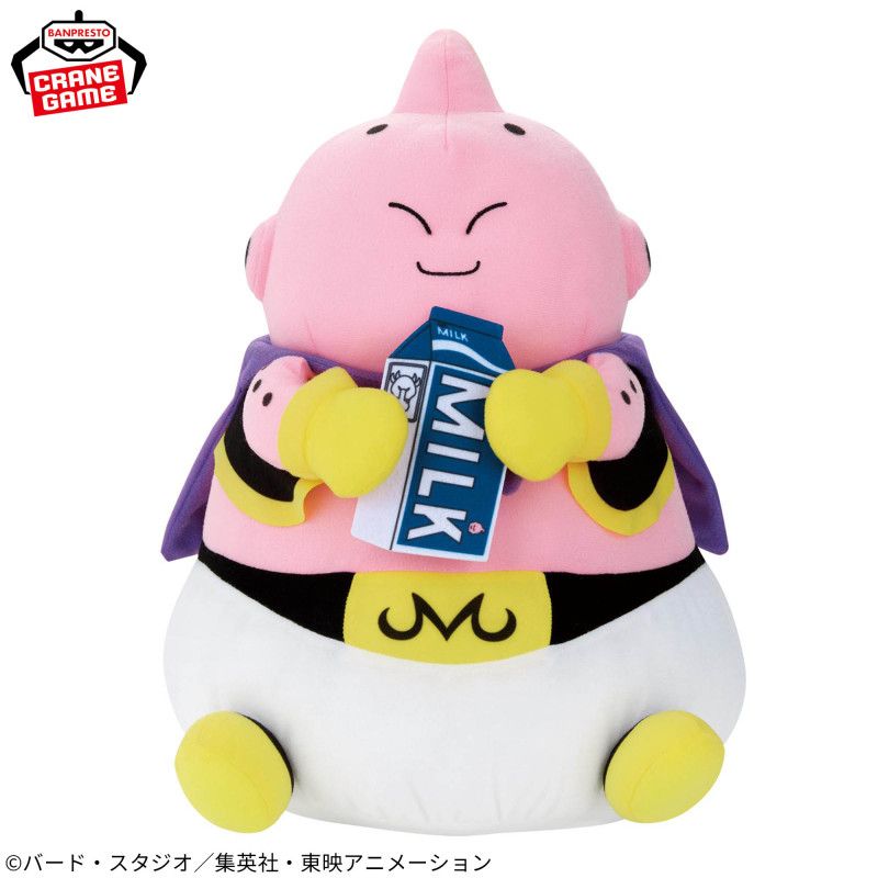 Plush Meccha Mofugutto Majin Buu Milk Tastes Better! Dragon Ball Z