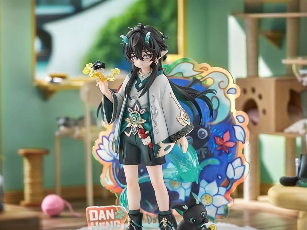 Honkai: Star Rail Rise Up+ Chibi Cat Series Dan Heng (Imbibitor Lunae) Figure