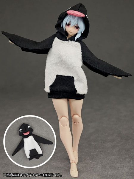 Party Animal Girl Room Wear Penguin Hoodie