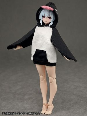 Party Animal Girl Room Wear Penguin Hoodie