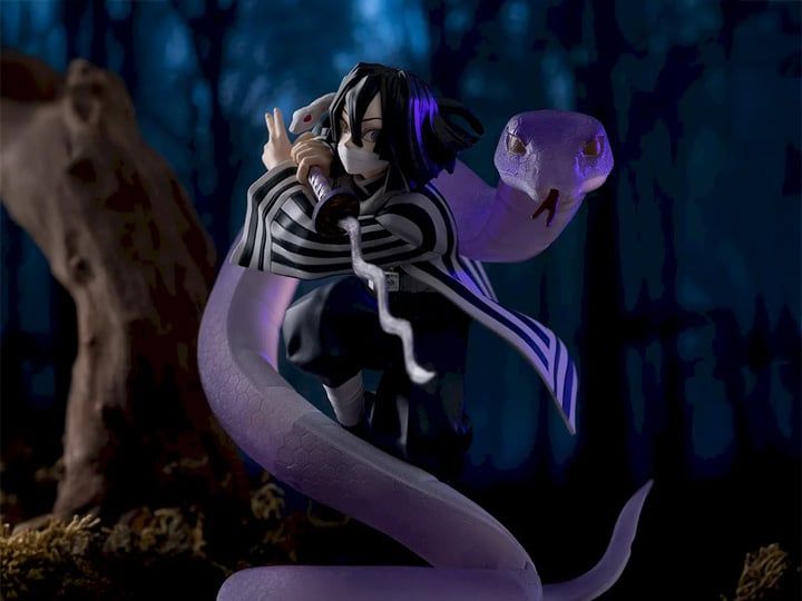 Demon Slayer: Kimetsu no Yaiba Xross Link Obanai Iguro Hashira Training Arc Figure Demon Slayer: Kimetsu no Yaiba Xross Link Obanai Iguro Hashira Training Arc Figure