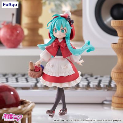 Vocaloid Desktop Fairy Hatsune Miku (Little Red Riding Hood Ver.) Figure