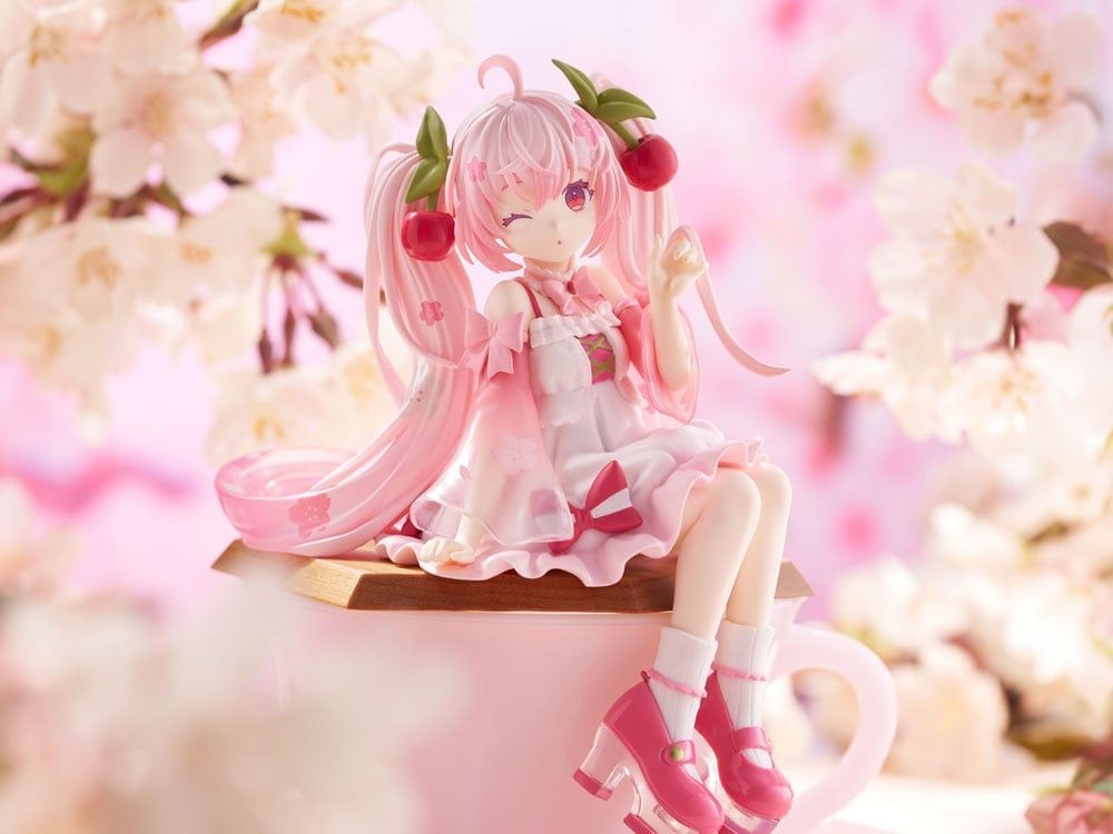 Vocaloid Sakura Miku (2025 Wink Ver.) Noodle Stopper Figure Vocaloid Sakura Miku (2025 Wink Ver.) Noodle Stopper Figure