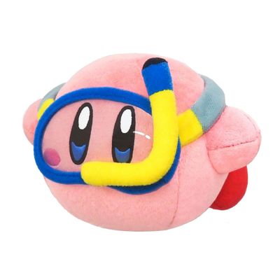 Kirby's Adventure All Star Collection Kirby Swim Plush, 6