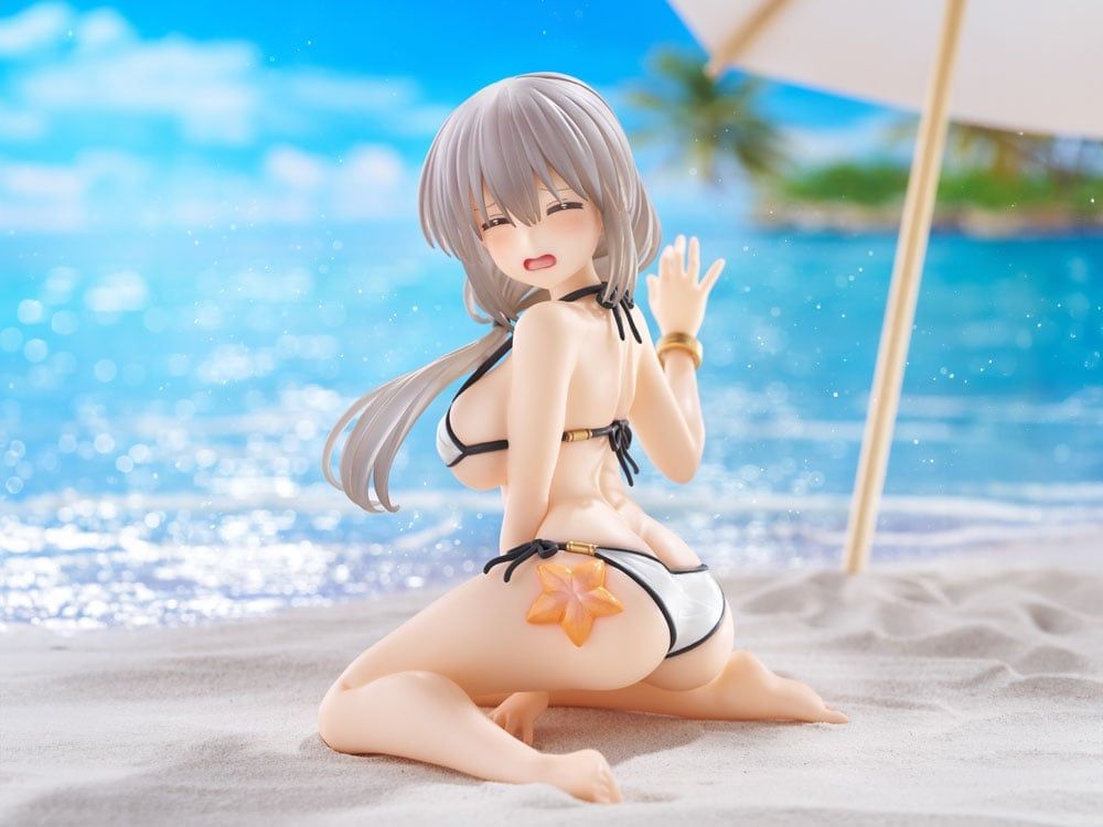 Uzaki-chan Wants to Hang Out! Desktop Cute Tsuki Uzaki (Swimwear Ver.) Figure