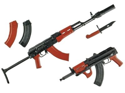 Little Armory LA079 AKMS & AKMSU Type 1/12 Scale Accessory Set