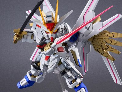 Mobile Suit Gundam SEED Freedom SD Gundam Cross Silhouette ZGMF/A-262DP-P Mighty Strike Freedom