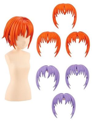 Sousai Shoujo Teien After School Purple & Orange Short Wig (A) 1/10 Scale Accessory Set