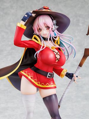Nitroplus x KonoSuba KD Colle Super Sonico (Megumin Collaboration Ver.) 1/7 Scale Figure