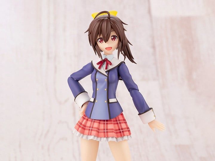 Frame Arms Girl Sousai Shoujo Teien Ao Gennai Wakaba Girls’ High School Winter Clothes Model Kit