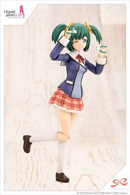 Sousai Shoujo Teien Wakaba Girls' High School Winter Clothes Frame Arms Girl Bukiko Kotobuki 1/10