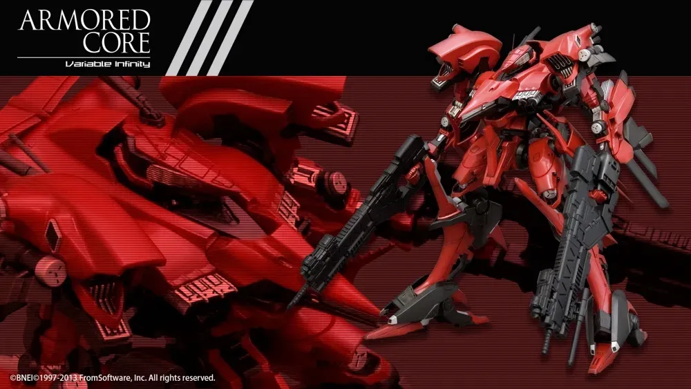 Armored Core: For Answer Variable Infinity Rayleonard 03-Aaliyah Krasnaya (Full Package Ver.) 1/72 Scale Model Kit Armored Core: For Answer Variable Infinity Rayleonard 03-Aaliyah Krasnaya (Full Package Ver.) 1/72 Scale Model Kit