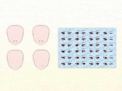 Sousai Shoujo Teien Customized Face & Decal (Vol. 1) 1/10 Scale Accessory Set Sousai Shoujo Teien Customized Face & Decal (Vol. 1) 1/10 Scale Accessory Set