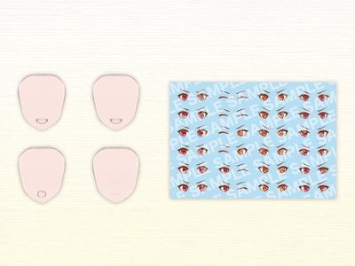 Sousai Shoujo Teien Customized Face & Decal (Vol. 2) 1/10 Scale Accessory Set Sousai Shoujo Teien Customized Face & Decal (Vol. 2) 1/10 Scale Accessory Set
