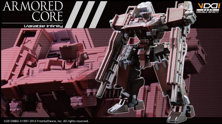 Armored Core: For Answer Variable Infinity GA GAN01-Sunshine-E Feedback 1/72 Scale Kit