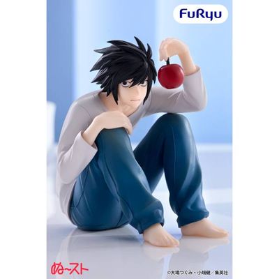 DEATH NOTE L with an apple Noodle Stopper