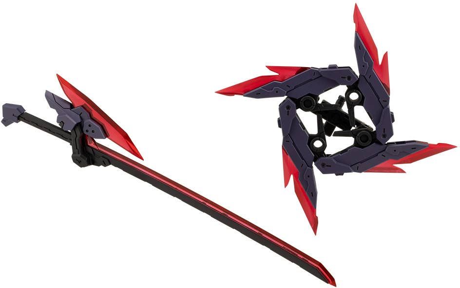 1/1 Megami Device M.S.G 07 Ninja Blade Kazakiri Dark Blade