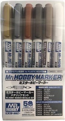 Mr.Hobby Marker Metallic Set
