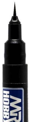 Mr.Hobby Marker for Panel Lines Extra-Fine Tip Type Black