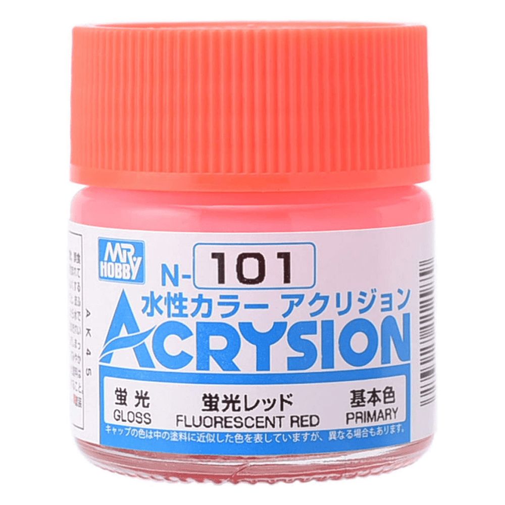 Acrysion N101 - Fluorescent Red (Semi-Gloss/Primary) Acrysion N101 - Fluorescent Red (Semi-Gloss/Primary)