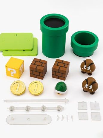 Super Mario S.H.Figuarts Super Mario Brothers Playset Super Mario S.H.Figuarts Super Mario Brothers Playset