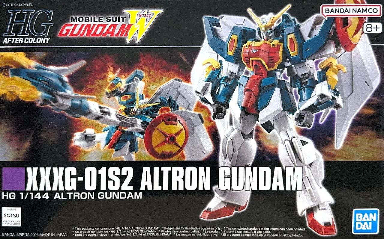 Mobile Suit Gundam Wing HGAC XXXG-01S2 Altron Gundam 1/144 Scale Model Kit Mobile Suit Gundam Wing HGAC XXXG-01S2 Altron Gundam 1/144 Scale Model Kit